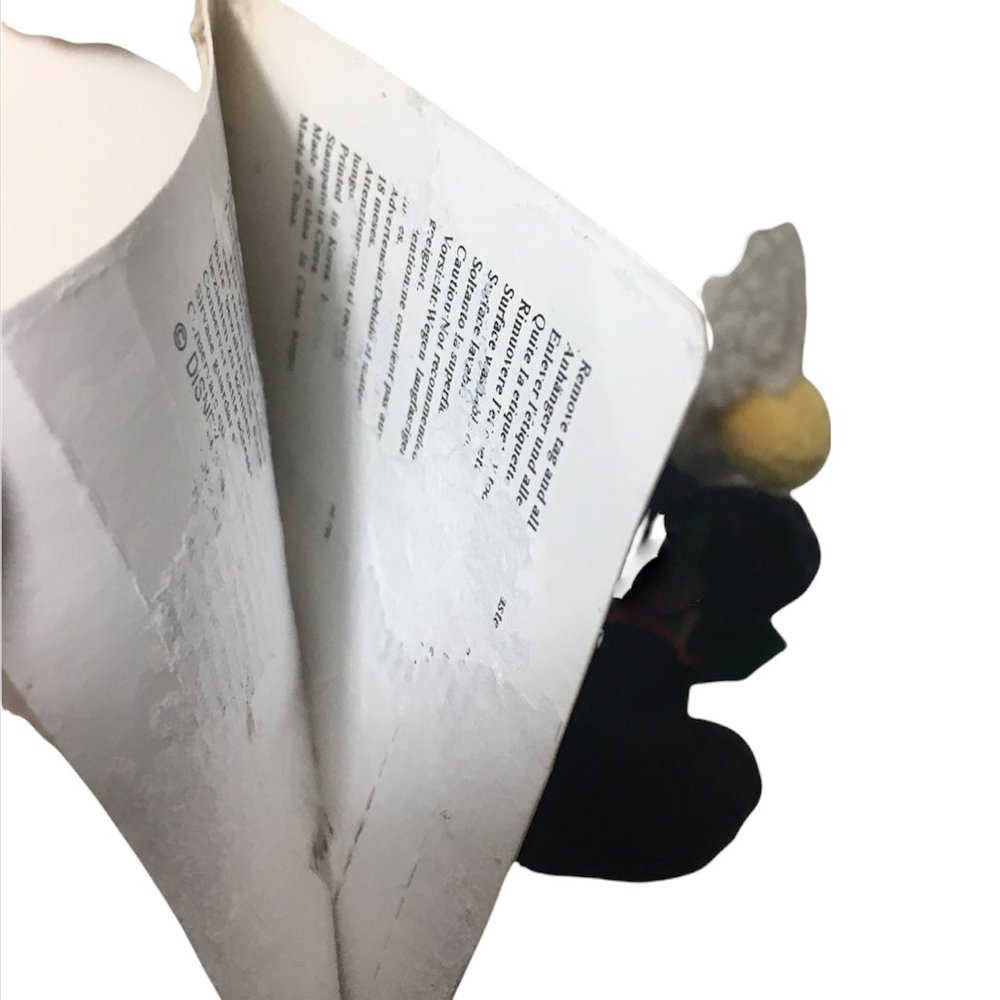 Disney Mini Bean Bag Snowman Pooh Exclusive Plush Beanie Snow Costume TAGS 8" - Picture 6 of 10